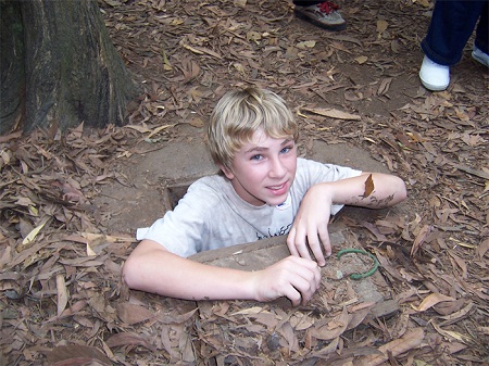 Cu Chi tunnels half day tour