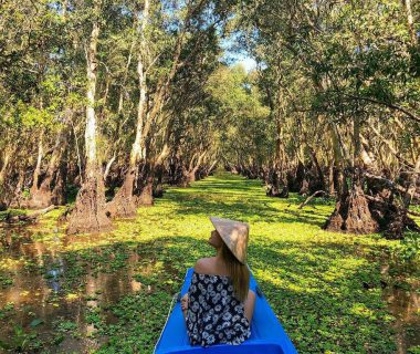 Mekong Delta tour Cai Be floating market and Tra Su sanctuary 2 days 1 night