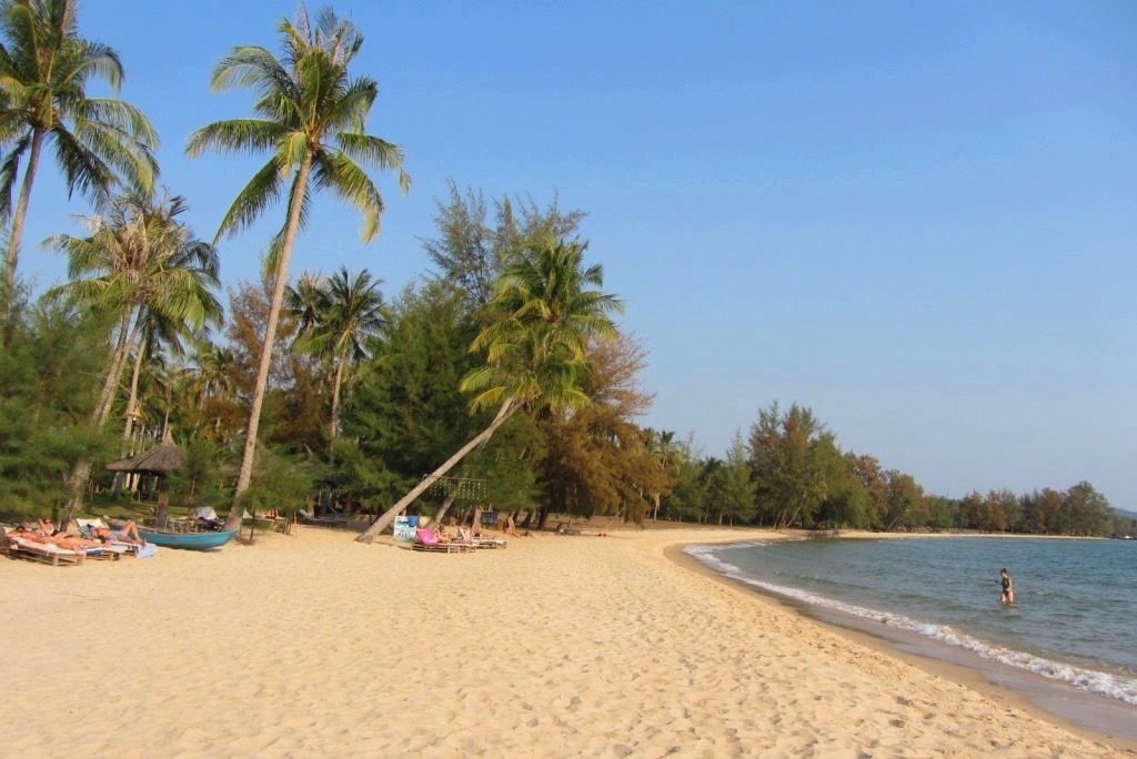 Wandering around Ong Lang beach - Mekong Delta Tours in Vietnam 2017