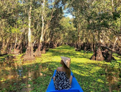 Mekong Delta tour Cai Be floating market and Tra Su sanctuary 2 days 1 night